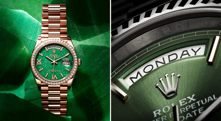 Rolex Day-Date Watch M128345rbr-0068 and M228239-0033 at Michael Jones Jeweller