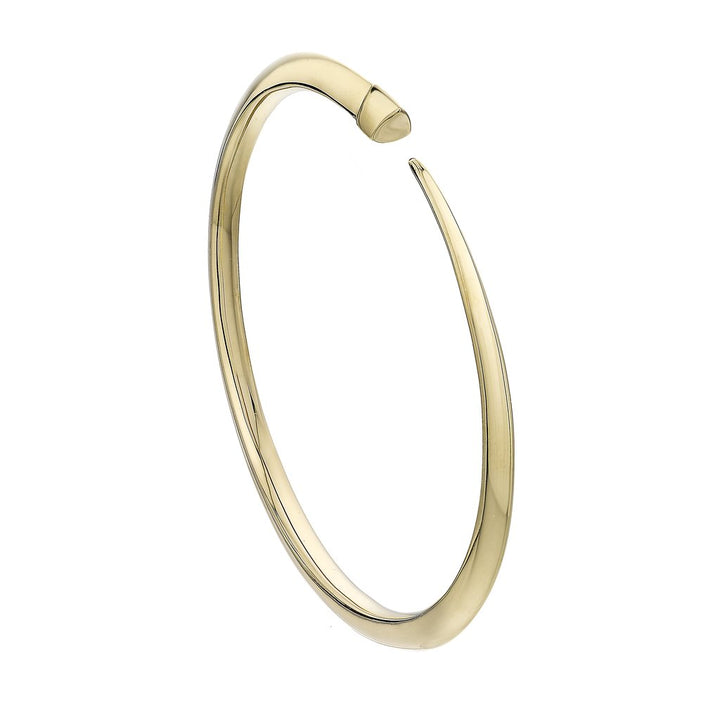 Shaun Leane Yellow Gold Vermeil Slim Tusk Bangle Medium SA038.YVNABZM