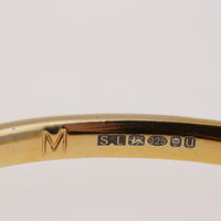 Shaun Leane Yellow Gold Vermeil Slim Tusk Bangle Medium SA038.YVNABZM - Michael Jones Jeweller