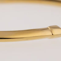 Shaun Leane Yellow Gold Vermeil Slim Tusk Bangle Medium SA038.YVNABZM - Michael Jones Jeweller