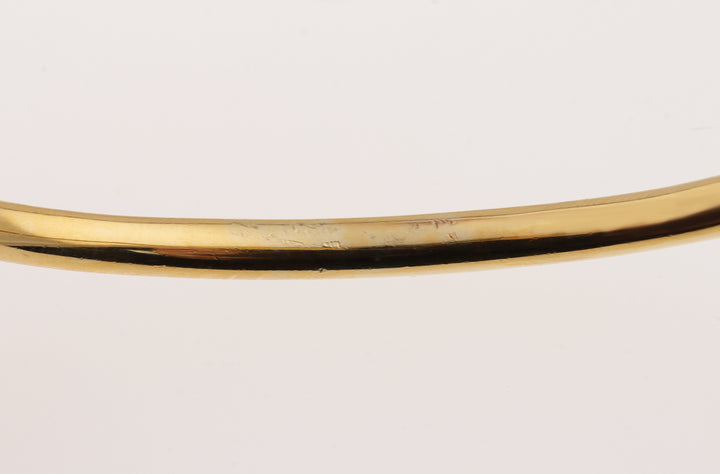 Shaun Leane Yellow Gold Vermeil Slim Tusk Bangle Medium SA038.YVNABZM