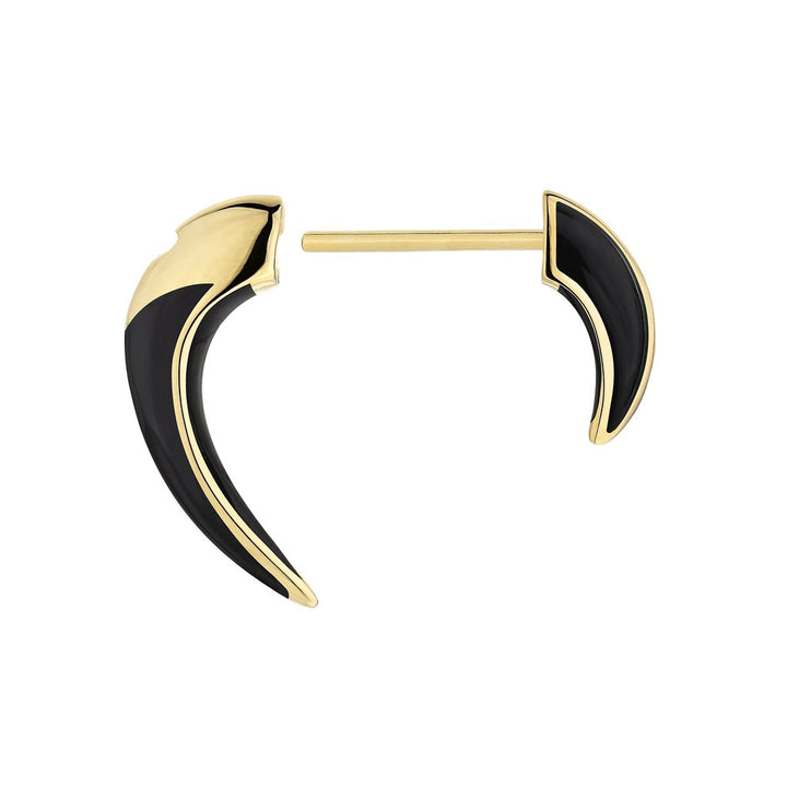 Shaun Leane Sabre Deco Yellow Gold Vermeil Ceramic Talon Earrings - Michael Jones Jeweller