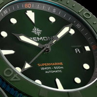 Bremont Supermarine Full Ceramic Jungle Green Limited Edition 43mm Automatic Watch SM43-DT-GNCER-GN-N-S - Michael Jones Jeweller