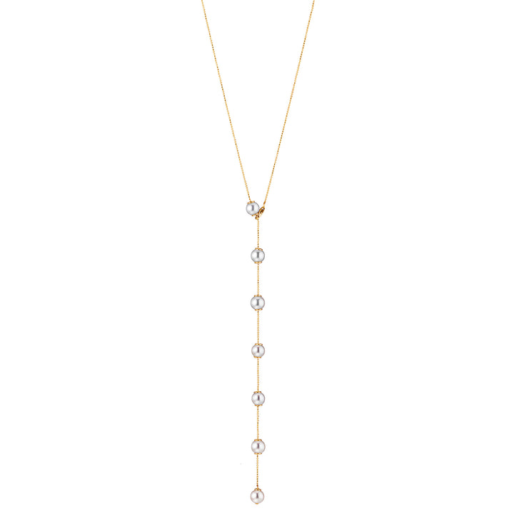 Yana Nesper Akoya Pearl 18ct Yellow Gold Transformable Necklace