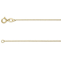 16 Inch 9ct Yellow Gold Belcher Chain - Michael Jones Jeweller