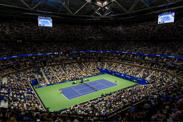 The US Open court