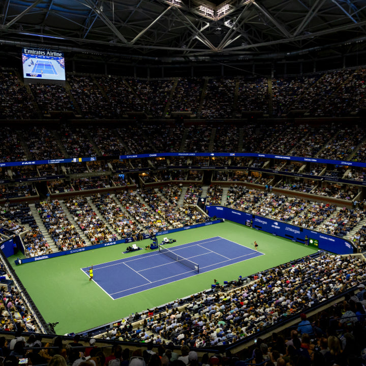 The US Open court