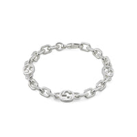 Gucci Interlocking G Silver Bracelet - Michael Jones Jeweller