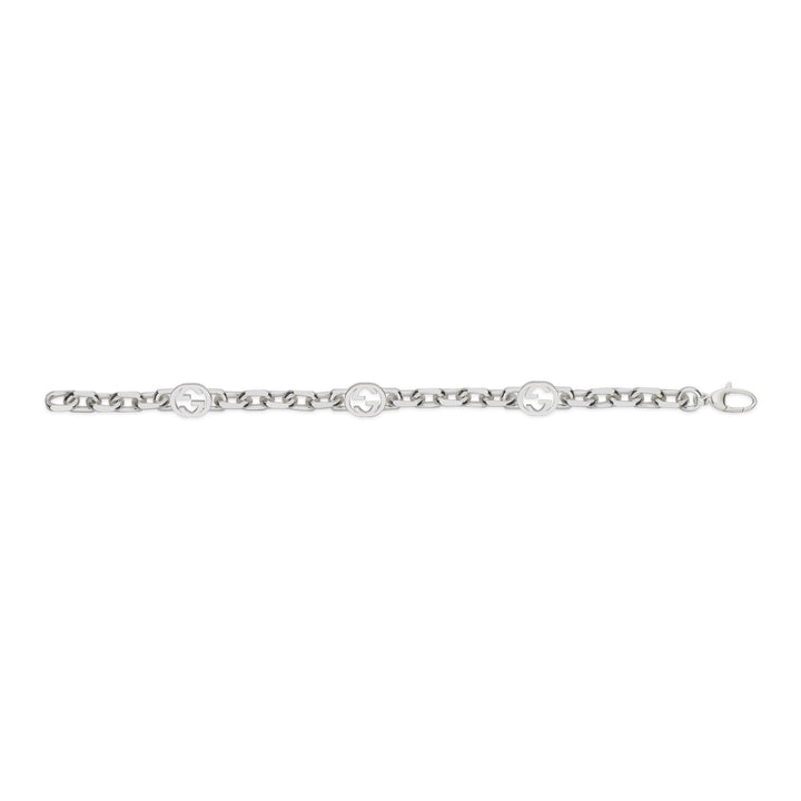 Gucci Interlocking G Silver Bracelet - Michael Jones Jeweller