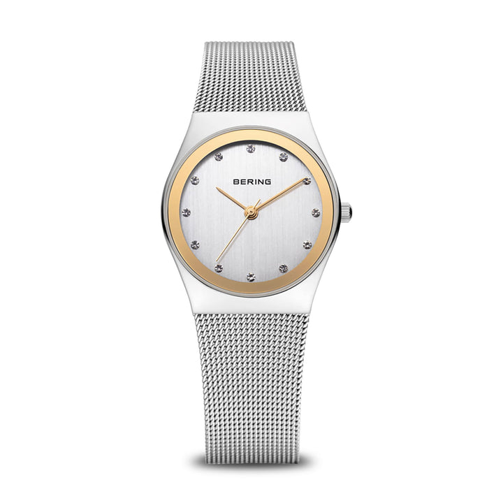 Bering 27mm Steel Mesh Quartz Watch 12927-010