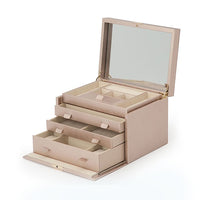 Wolf Palermo Rose Gold Large Jewellery Box - Michael Jones Jeweller