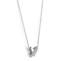 Ti Sento Cubic Zirconia Cross Shape Necklace