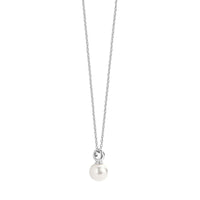 Ti Sento Synthetic Pearl Drop Necklace