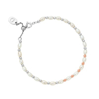 Clogau Welsh Beachcomber Silver and Pearl Bracelet