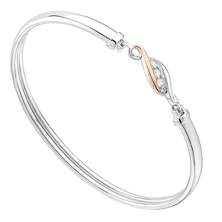 Clogau Past Present Future Bangle - Michael Jones Jeweller