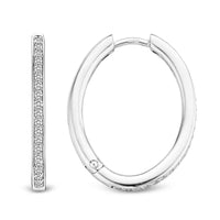 Ti Sento Cubic Zirconia Hoop Earrings - Michael Jones Jeweller