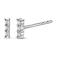 Ti Sento Cubic Zirconia Stud Earrings