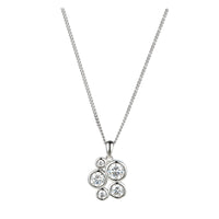 Amore Fantasia Symphony Cubic Zirconia Necklace - Michael Jones Jeweller