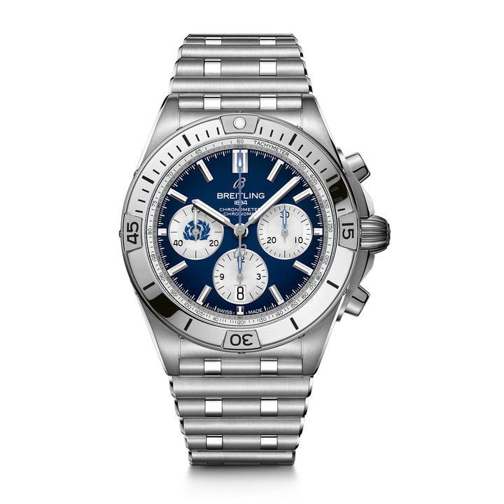 Breitling Chronomat B01 Six Nations Scotland 42mm Automatic Watch AB0134A51C1A1 - Michael Jones Jeweller