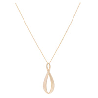 Figure of Eight 9ct Yellow Gold Necklace