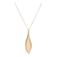 Petal Drop 9ct Yellow Gold Necklace - Michael Jones Jeweller