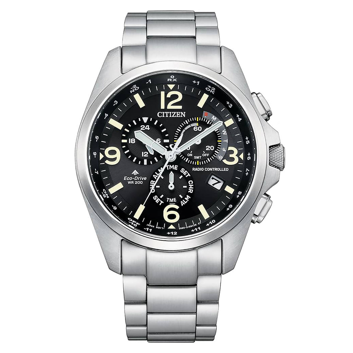 Adjusting time on store citizen eco drive watch