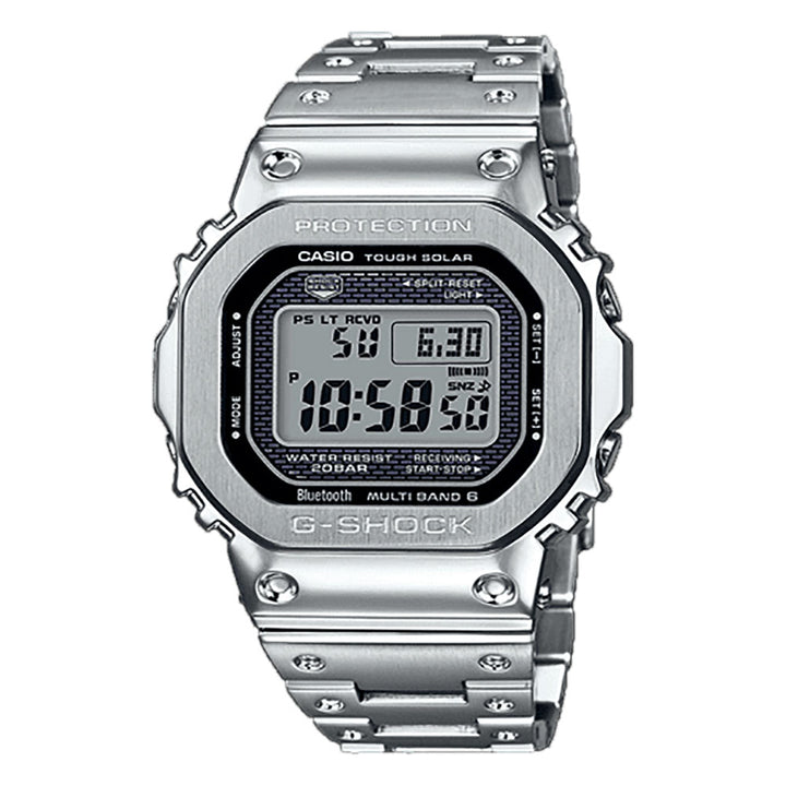 Casio G-Shock Full Metal Silver Tone Watch GMW-B5000D-1ER