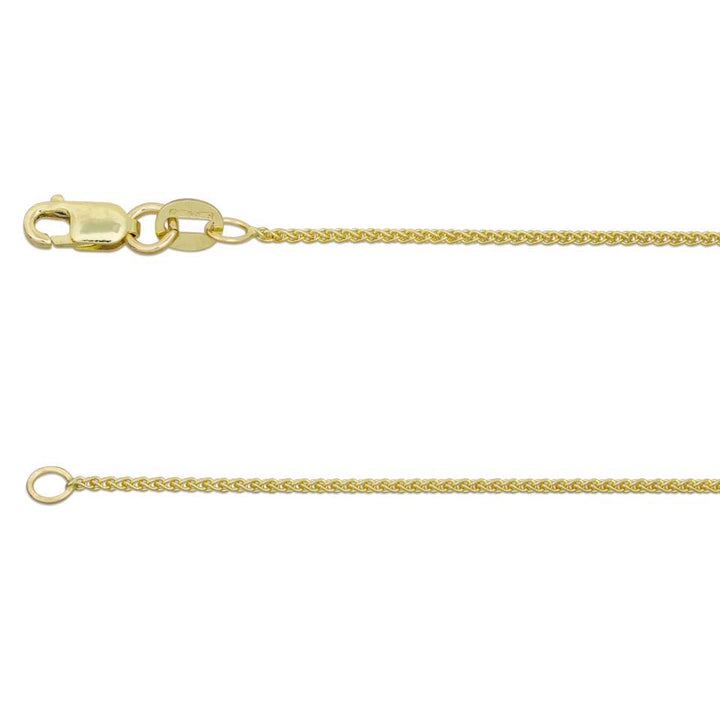 9ct Yellow Gold 18 Inch Spiga Chain - Michael Jones Jeweller